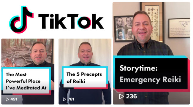 tiktok-blog-header NYC Reiki Center videos on TikTok