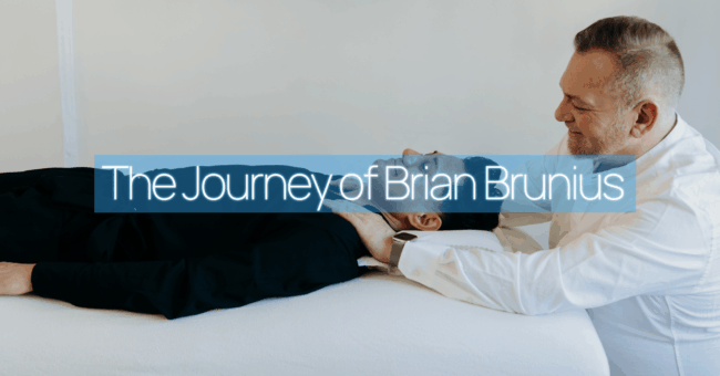 The Journey of Brian Brunius_ a Picture that reads "The Journey of Brian Brunius"